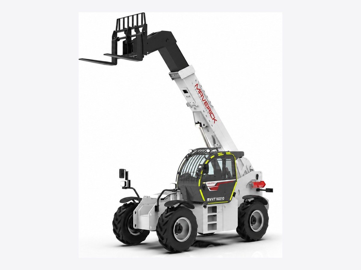 Maverick MVHT16010 heavy capacity telehandler — 16,000 kg capacity, 9.6 m lift height