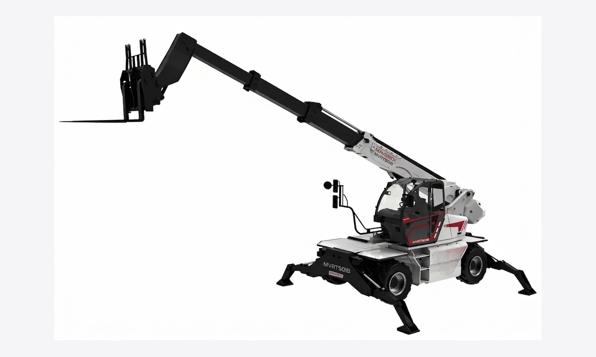 Maverick MVRT5018 rotating telehandler — 5,000 kg capacity, 17.8 m lift height