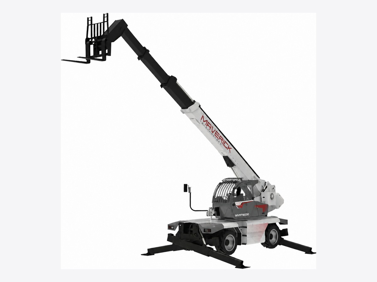 Maverick MVRT6030 rotating telehandler — 6,000 kg capacity, 29.9 m lift height