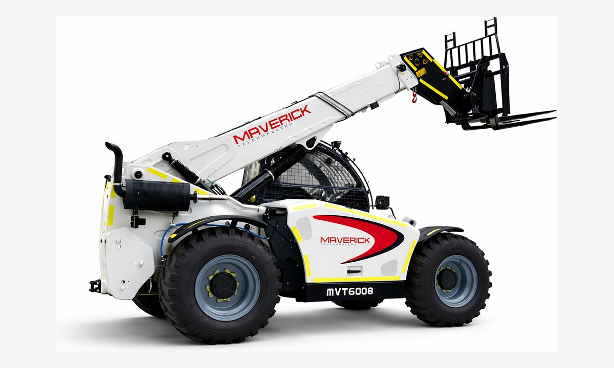 Maverick MVT6008 agriculture telehandler — 6,000 kg capacity, 8.3 m lift height